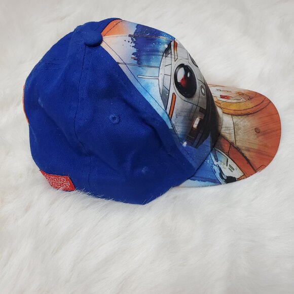Star Wars BB-8 Hat "Roll With It" NWOT Adjustable Snapback Baseball Hat - Picture 6 of 10